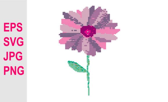 Flowers Vector Illustration SVG for Graphic Design