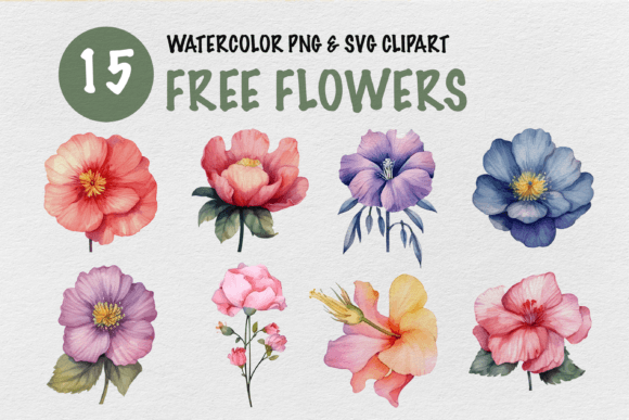 Flowers Watercolor Clipart Review