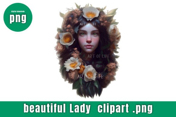 Ladies and Flowers: Graphics for Handmade Creations