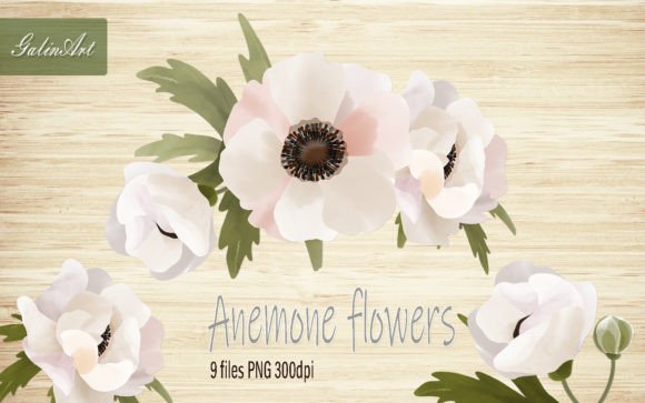 Spring Watercolor Flowers: Graphics and Illustrations for Creative Projects