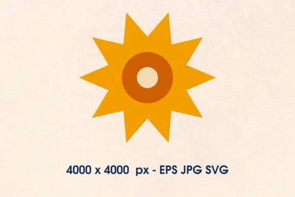Yellow Flowers SVG for Graphics and Illustrations